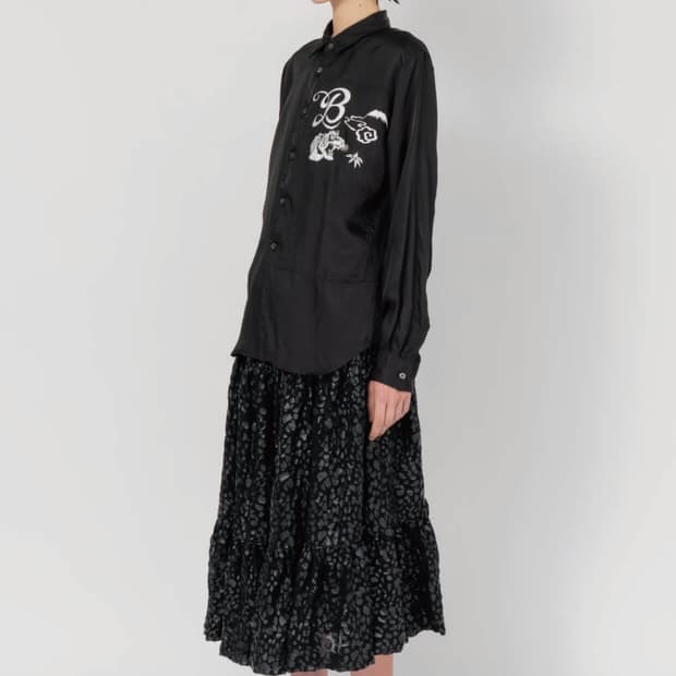 Oriental Needlepoint Blouse