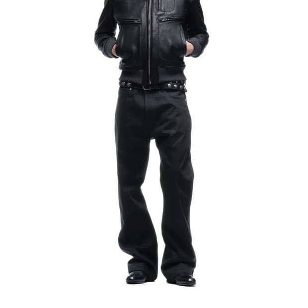 (구매) nofaithstudios 부츠컷 블랙진 L