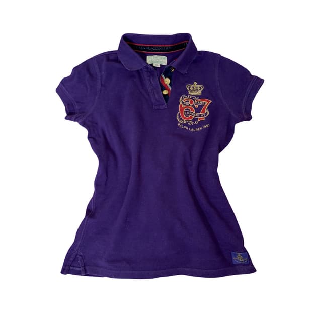 purple polo 67 top