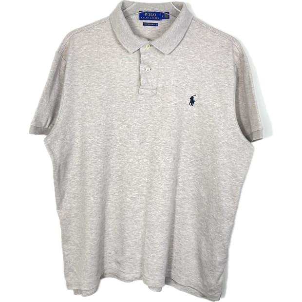[L] 폴로 랄프로렌 코튼 PK 카라 반팔 티셔츠 커스텀 슬림핏