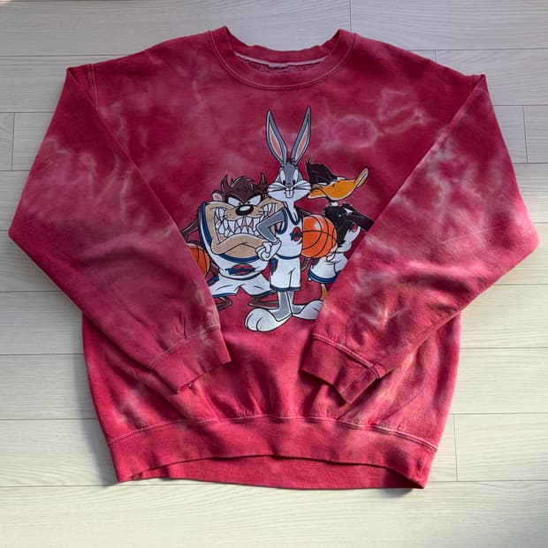 90s 영화 스페이잼 Space Jam 오피셜 스웻 굿즈 103