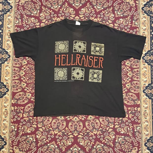 [XL] 92‘ HELL RAISER 헬레이저 큐브 무비 티셔츠