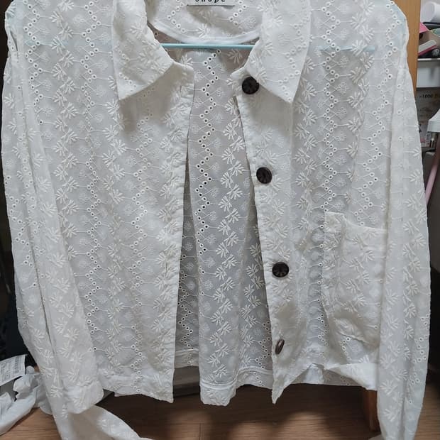 김아홉 레이스자켓