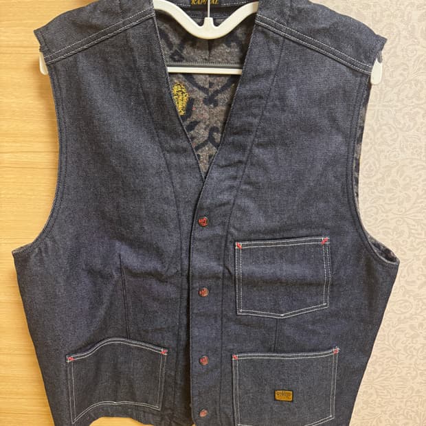 캐피탈 데님 베스트 5사이즈