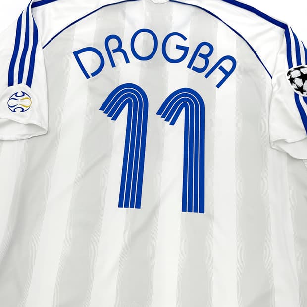 아디다스 06-07 첼시 어웨이 챔스킷 디디에 드록바