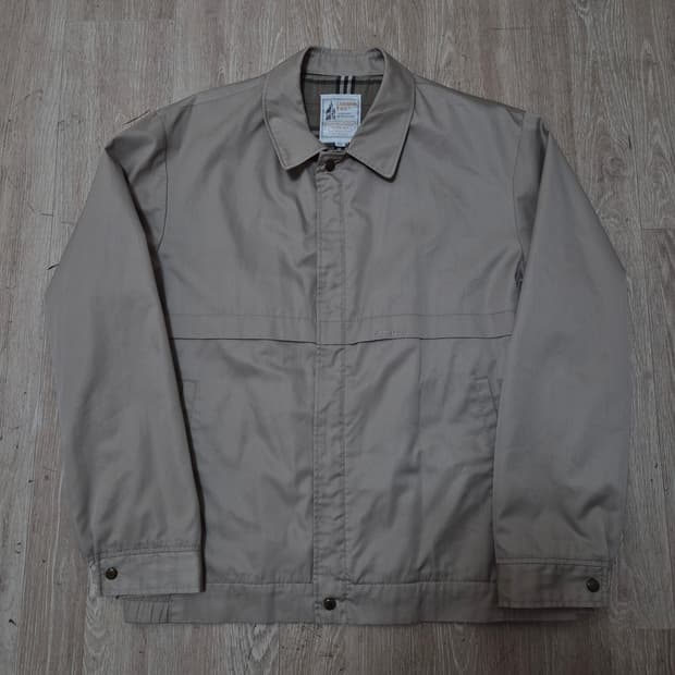 런던포그 남성 체크안감 카라 바람막이 자켓 XL(105)