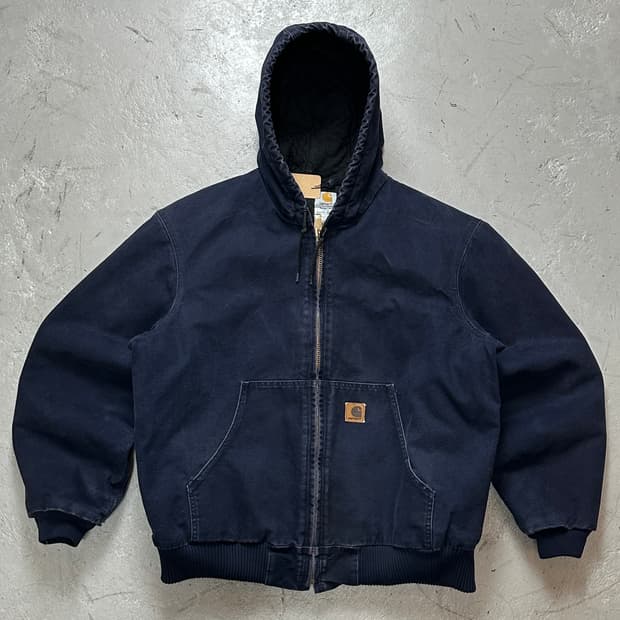 00's OG 칼하트 J130 액티브 자켓 칼하트 MDT 블루