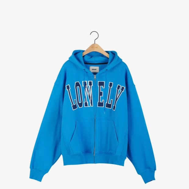 노앙 LONELY/LOVELY FLUFF HOODIE ZIP-UP