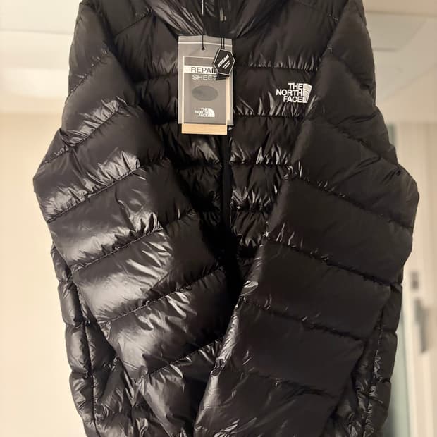 (새상품)노스페이스 마티에ex 경량패딩 95 m
