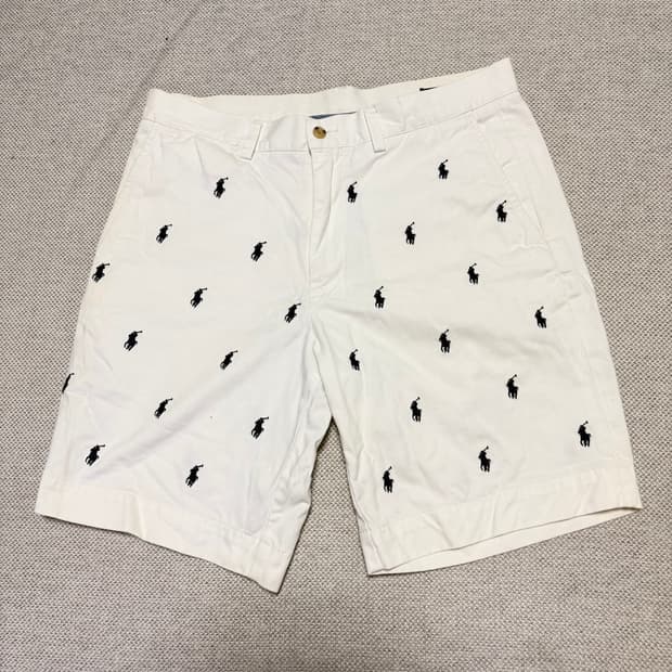 폴로 랄프로렌 멀티 포니 코튼 반바지