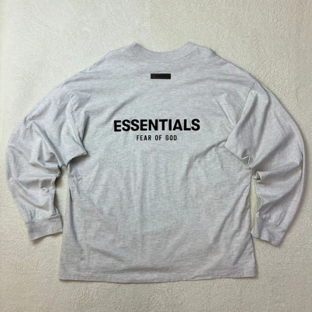 에센셜 피어오브갓 백로고 오버핏 롱 슬리브 PN5785