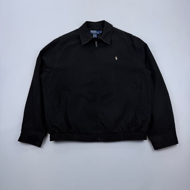 폴로랄프로렌 안감체크 스윙탑 블랙