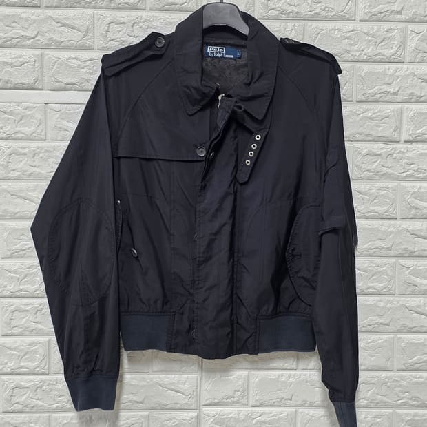 택포// 폴로 랄프로렌 블랙 바람막이 자켓 L