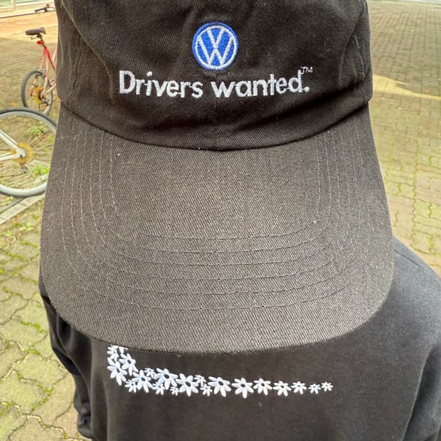 Volkswagen “Drivers Wanted” 빈티지 볼캡