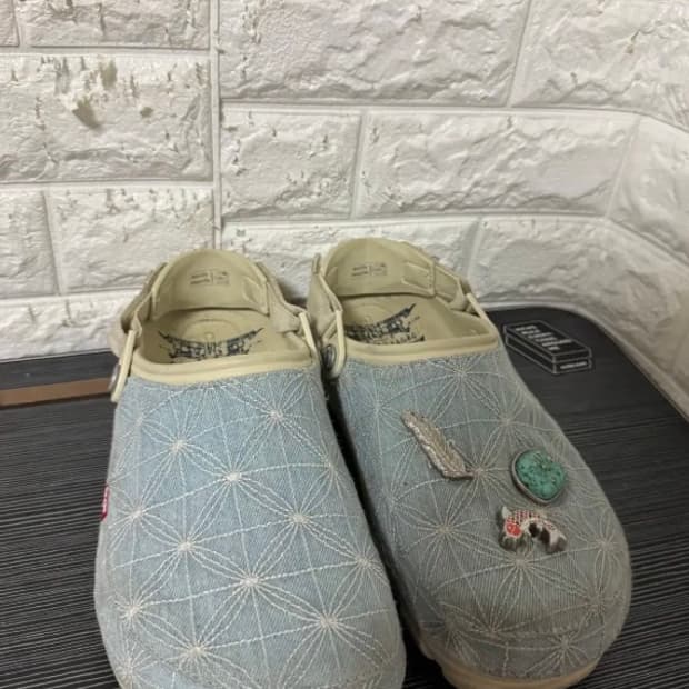 [290] 크록스 x 리바이스 올 터레인 클로그 본 블루