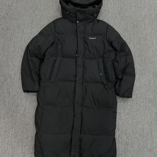 커버낫 롱패딩 블랙