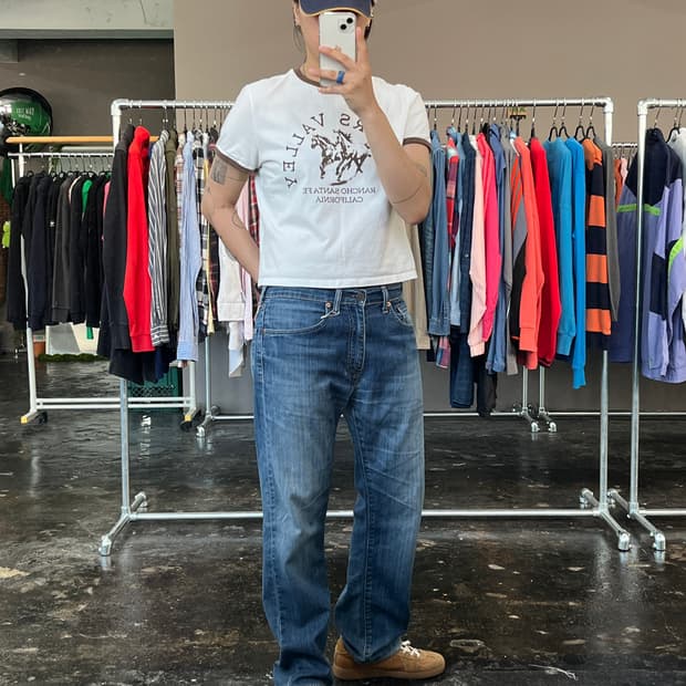 LEVI'S 505 데님 팬츠