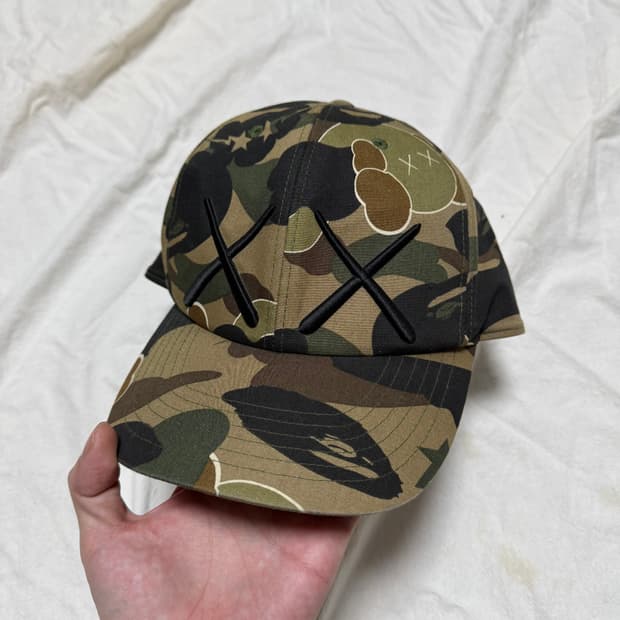 베이프 카우스 1st 카모 캡 그린 [L]