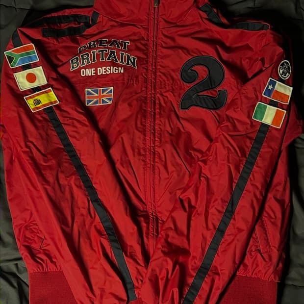 폴로랄프로렌 커스텀 레드 자켓