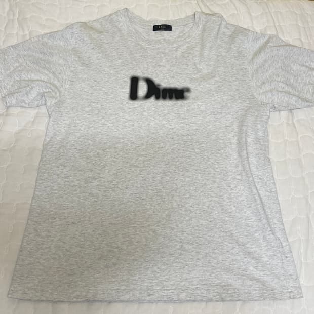 다임 블러 반팔티