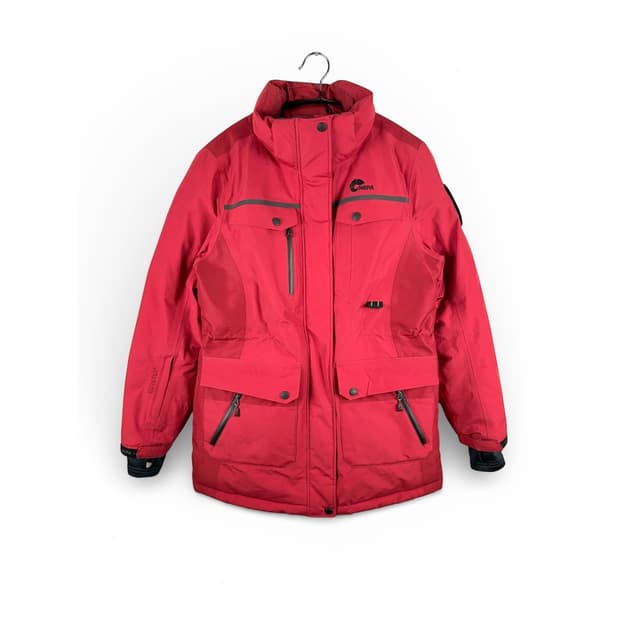 (S) 내파 우먼스 구스다운 패딩 레드