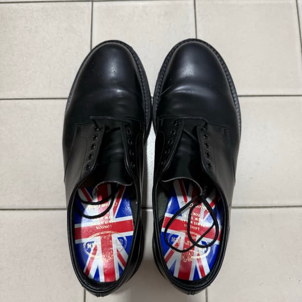 처치스 더비슈즈 블랙 275