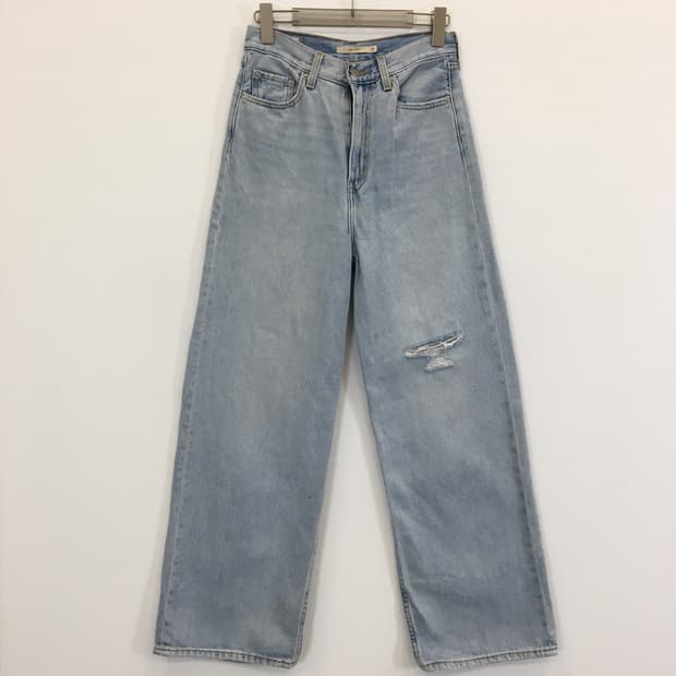 리바이스 하이루즈 프리미엄 연청데님진 26 인치 