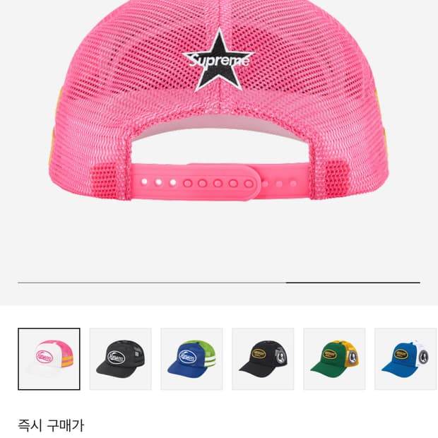 슈프림SupremexVansonLeathers MeshBack 6-Pa