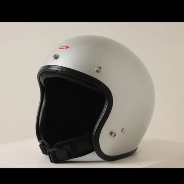 에딜롯 실버 반모 헬멧 M + 쉴드