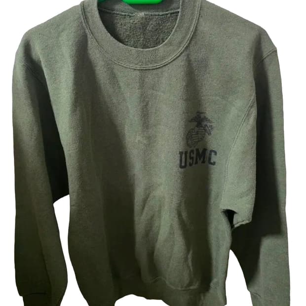 USA USMC 밀리터리 맨투맨