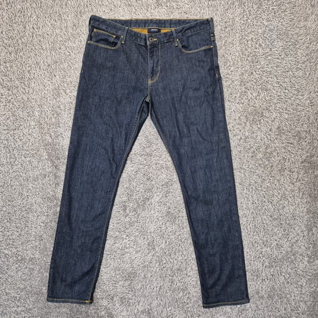 아르마니진 남성 스키니핏 데님 팬츠 36