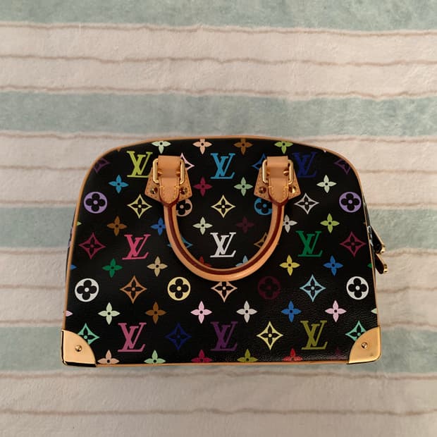 루이비통 멀티 트루빌 스피디 무라카미 정품