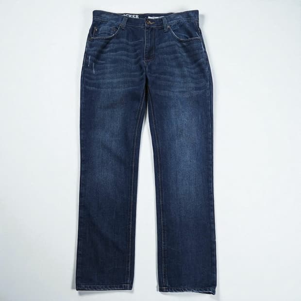 33)DKNY 스트레이트 워싱 데님 청바지