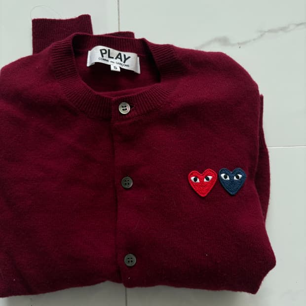 꼼데가르송 가디건