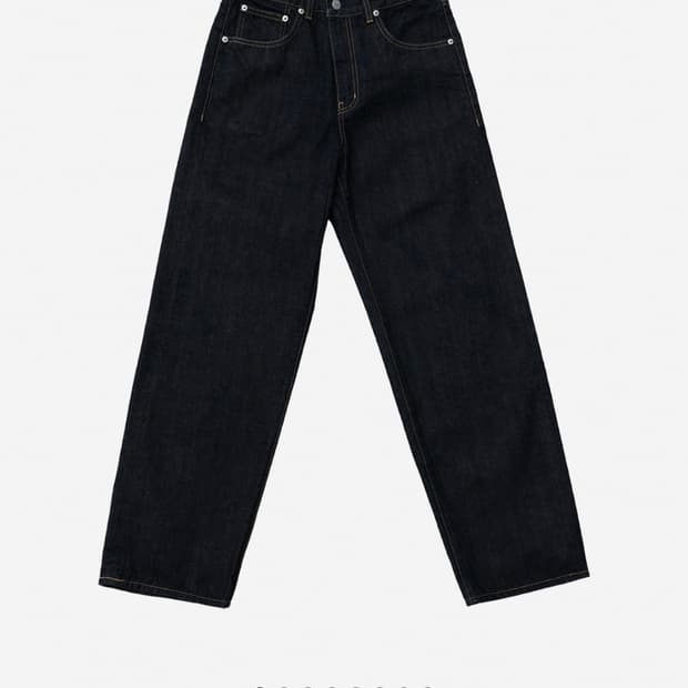 [5] 너버스 셀비지 와이드 데님 인디고 / 와이드 팬츠