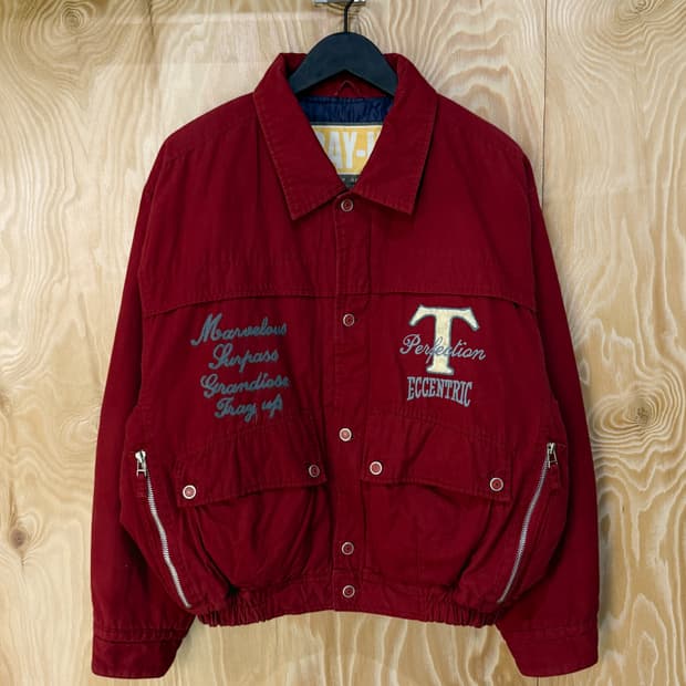 트레이업 90‘s 퀼티드 버튼 자켓