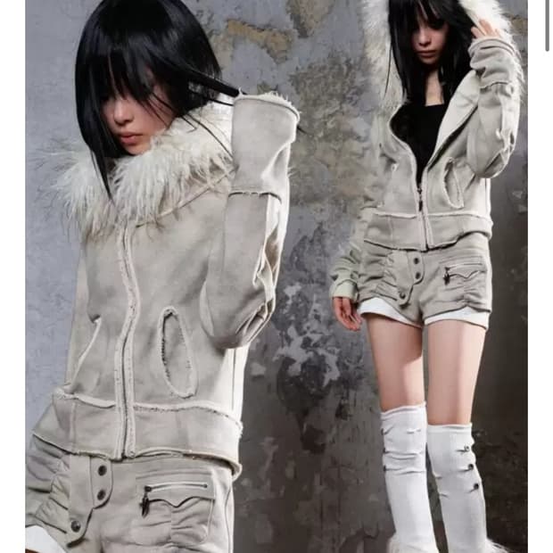 shop cor 퍼 후드집업