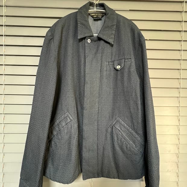 꼼데가르송 옴므 플러스 히든 버튼 자켓