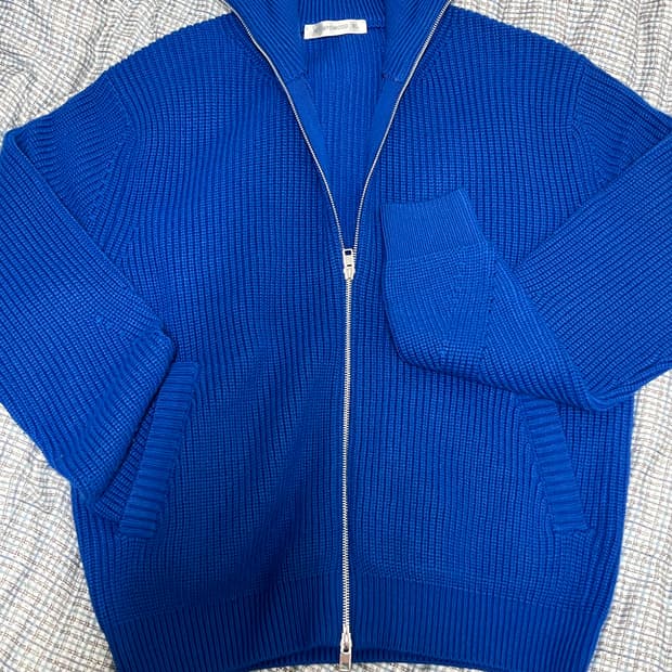 인템포무드 집업 가디건XL