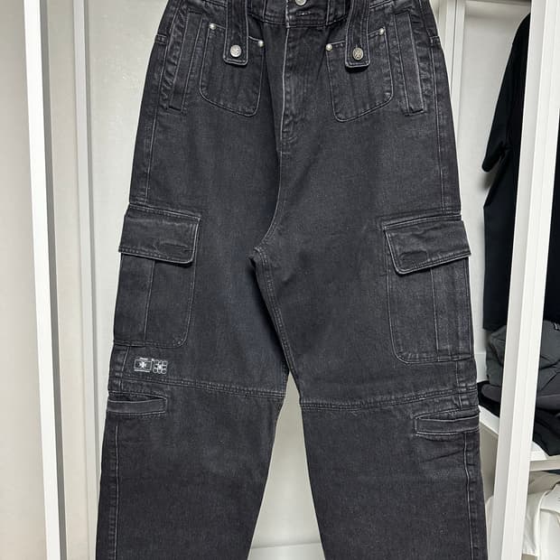 오퍼스0012 카고 데님팬츠 L 급처