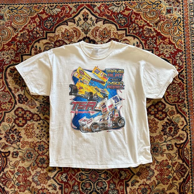 트래비스 릴랏 & 타이슨 페레즈 레이싱 티셔츠 - 2XL
