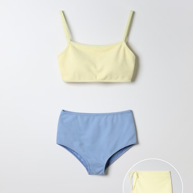 앤니즈 테니 비키니 세트 (yellow)