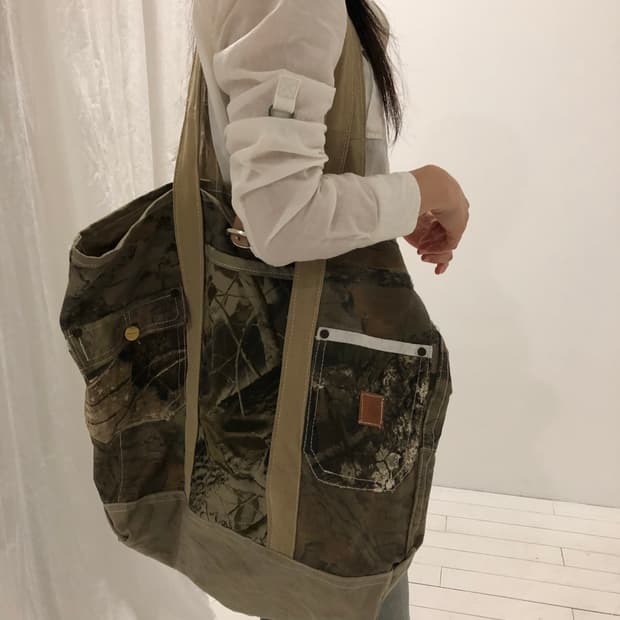 칼하트 / 리메이크 리얼트리 토트백