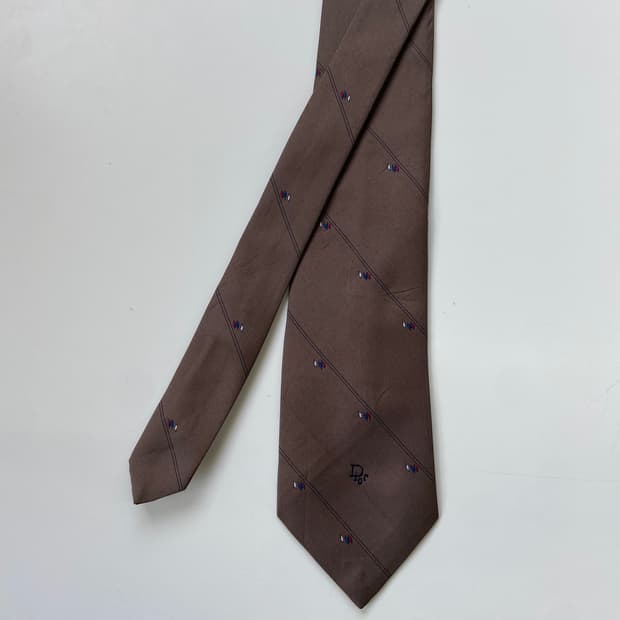 크리스찬 디올(Dior) 심플로고 명품 정품넥타이