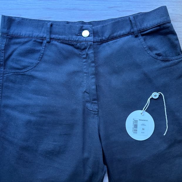 [체감 30~31인치] 기마구아스 alex trouser black 36