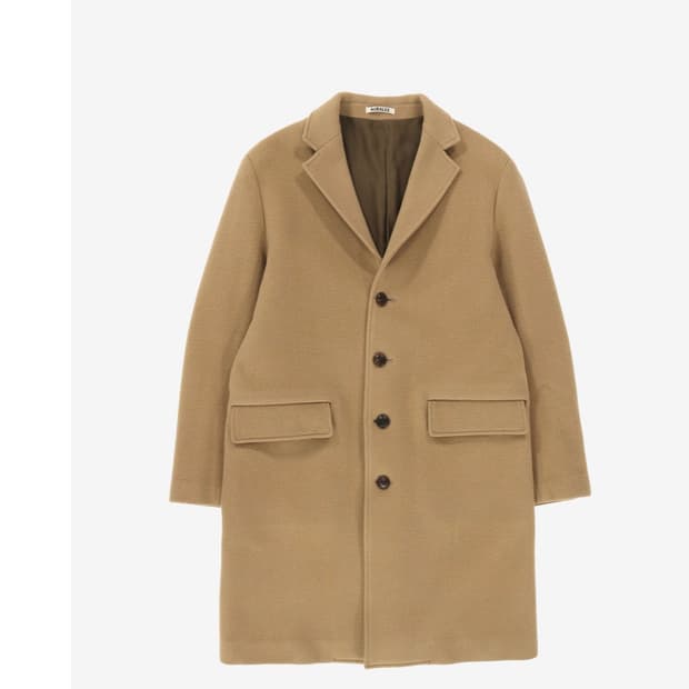 AURALEE 오라리 클래식 체스터 필드 코트  4