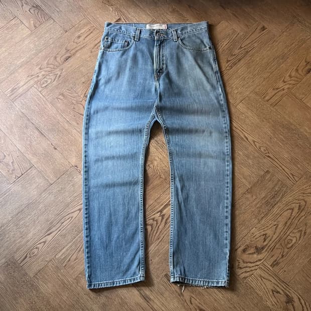 [33]00's 리바이스 USA 505 레귤러 스트레이트핏 데님 팬츠