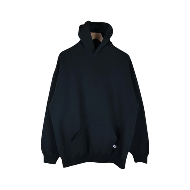 90s 러셀 50/50 후디 블랙 USA