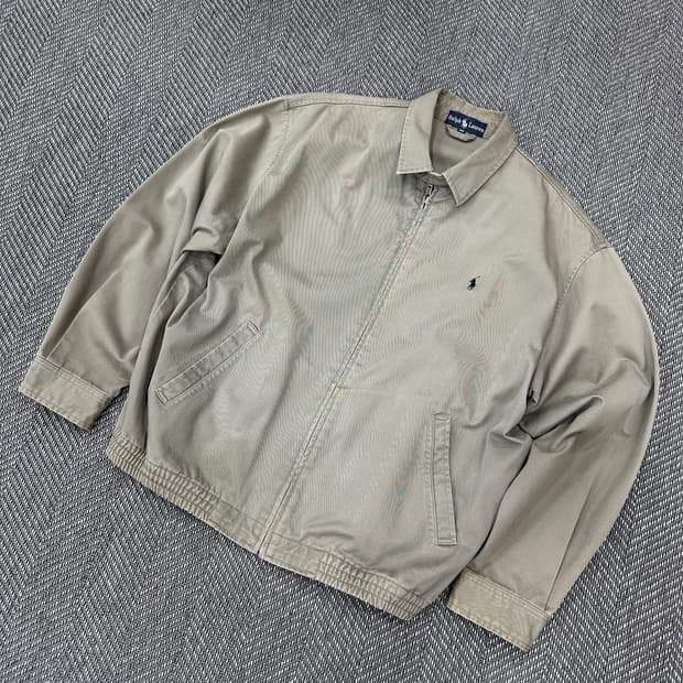 폴로 블루종자켓 L