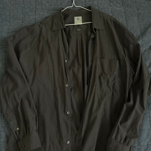 (4) 24ss 폴리테루 텐코 셔츠 퍼플 그레이 퍼그